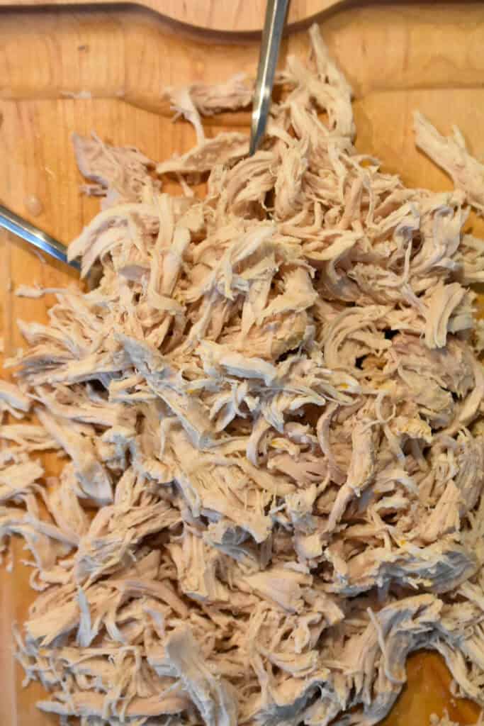 shredded chicken